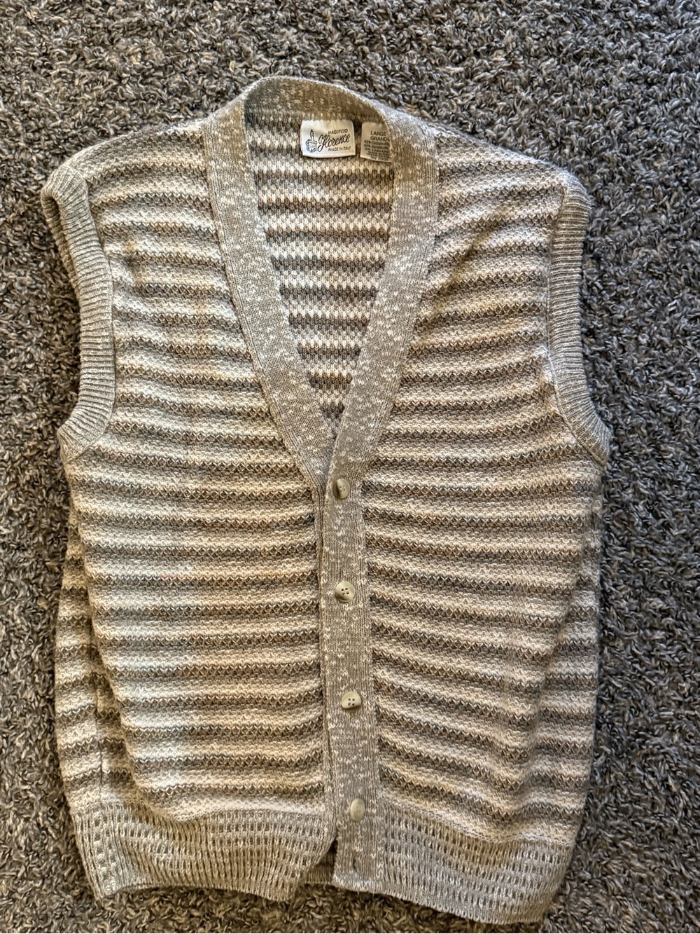 vintage sweater vest!